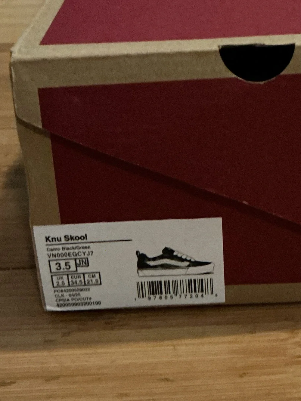 Vans brand new